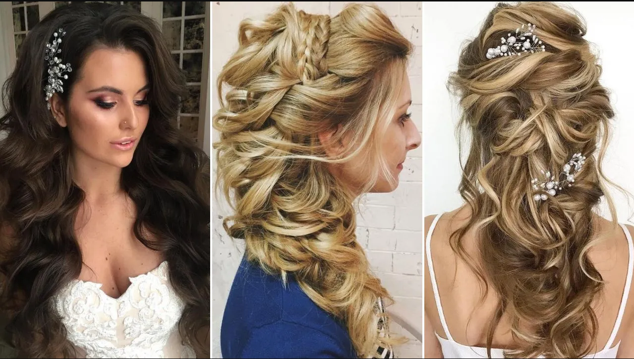 Cozy yet glamorous Hair Makeovers for winter weddings and events