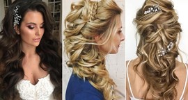 Cozy yet glamorous Hair Makeovers for winter weddings and events